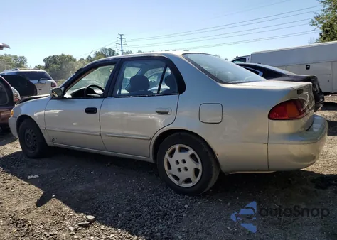 1999 Toyota Corolla Ve из США, поврежденный, VIN 2T1BR12E8XC255539